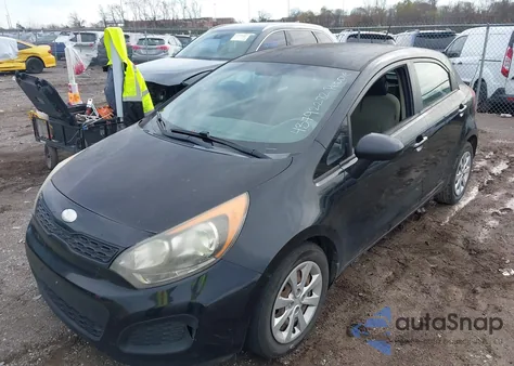 2014 Kia Rio Lx z USA, uszkodzony, nr VIN KNADM5A37E6356071